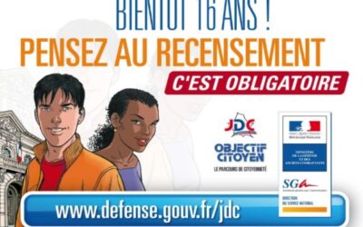 Jeunes de plus de 16 ans – Recensement citoyen obligatoire