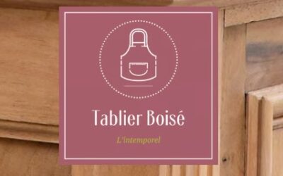 TABLIER BOISÉ